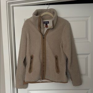 Patagonia Beige Sherpa Jacket